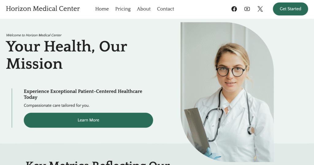 Medical Clinic Website