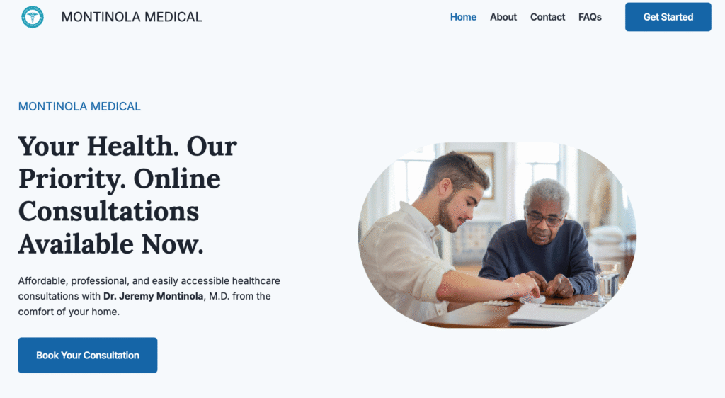 Montinola Medical Website